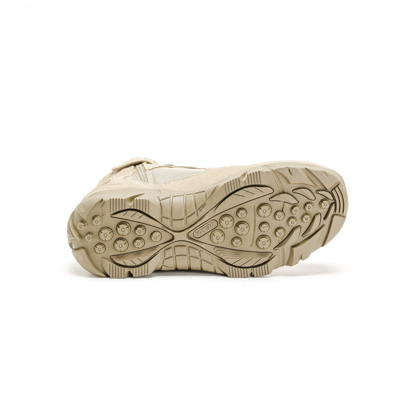 Wildking Men's Mid-Top Outdoor Waterproof and Non-Slip Combat Hiking Boots 2.0