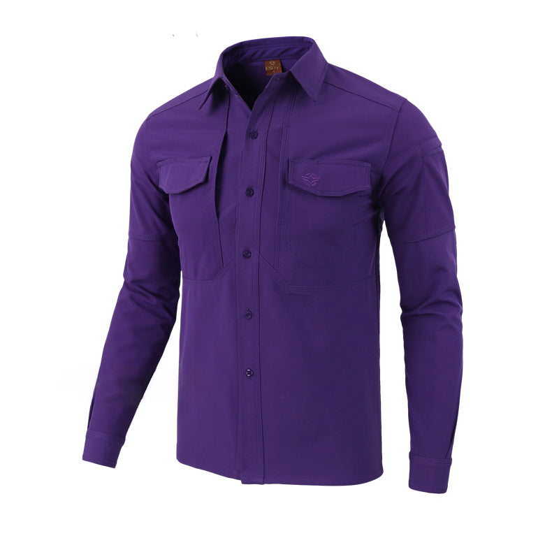 Wildking Men's Outdoor Hiking Long Sleeve Shirt