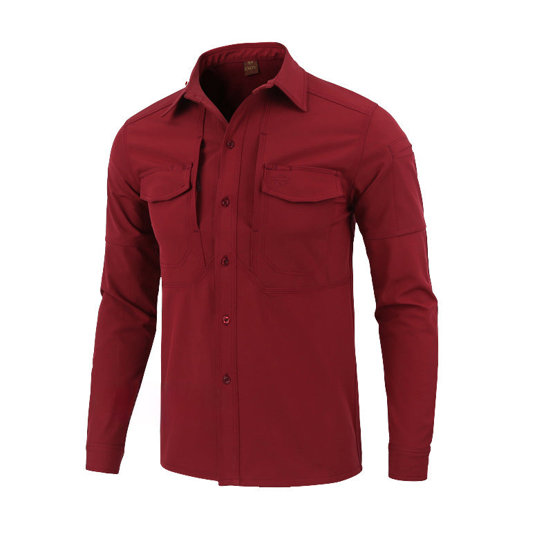 Wildking Men's Outdoor Fleece Hiking Shirt