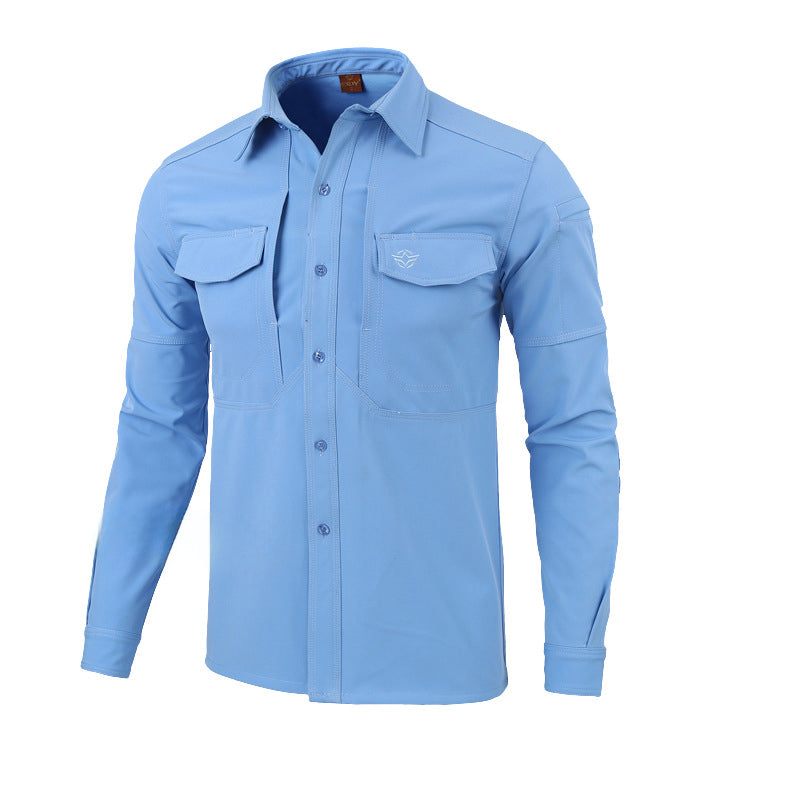 Wildking Men's Outdoor Fleece Hiking Shirt