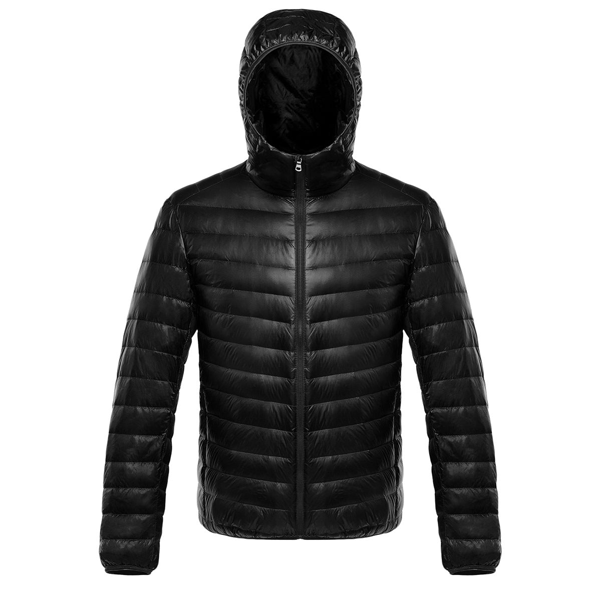 Wildking Men's Padded Quilted Warmer Lightweight Winter Puffer Hooded Jacket