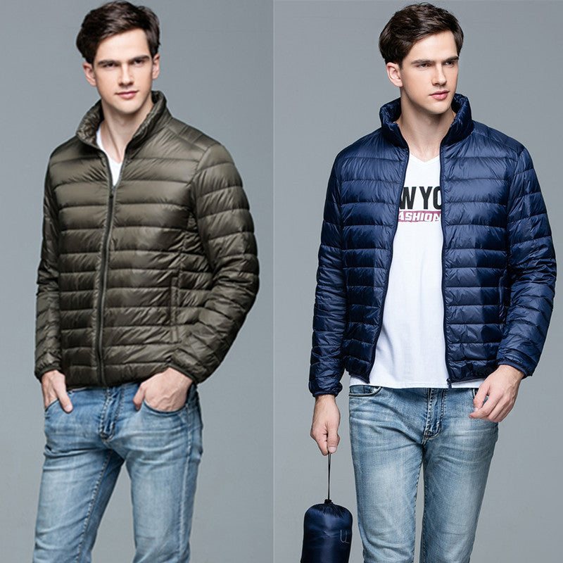 Wildking Men's Padded Quilted Warmer Lightweight Winter Puffer Jacket