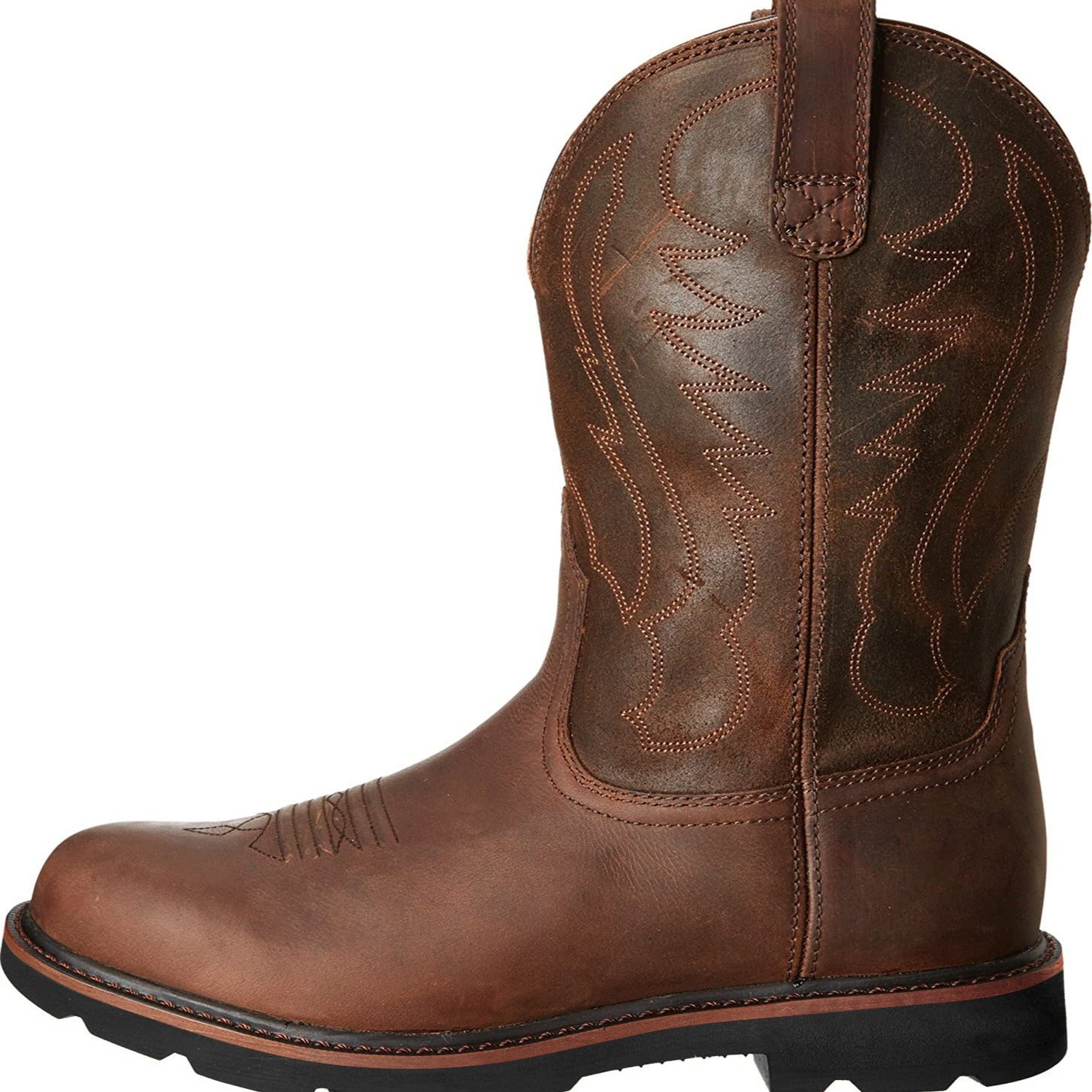 Wildking Men's Retro Embroidered Tree Element Western Cowboy Boots 6091