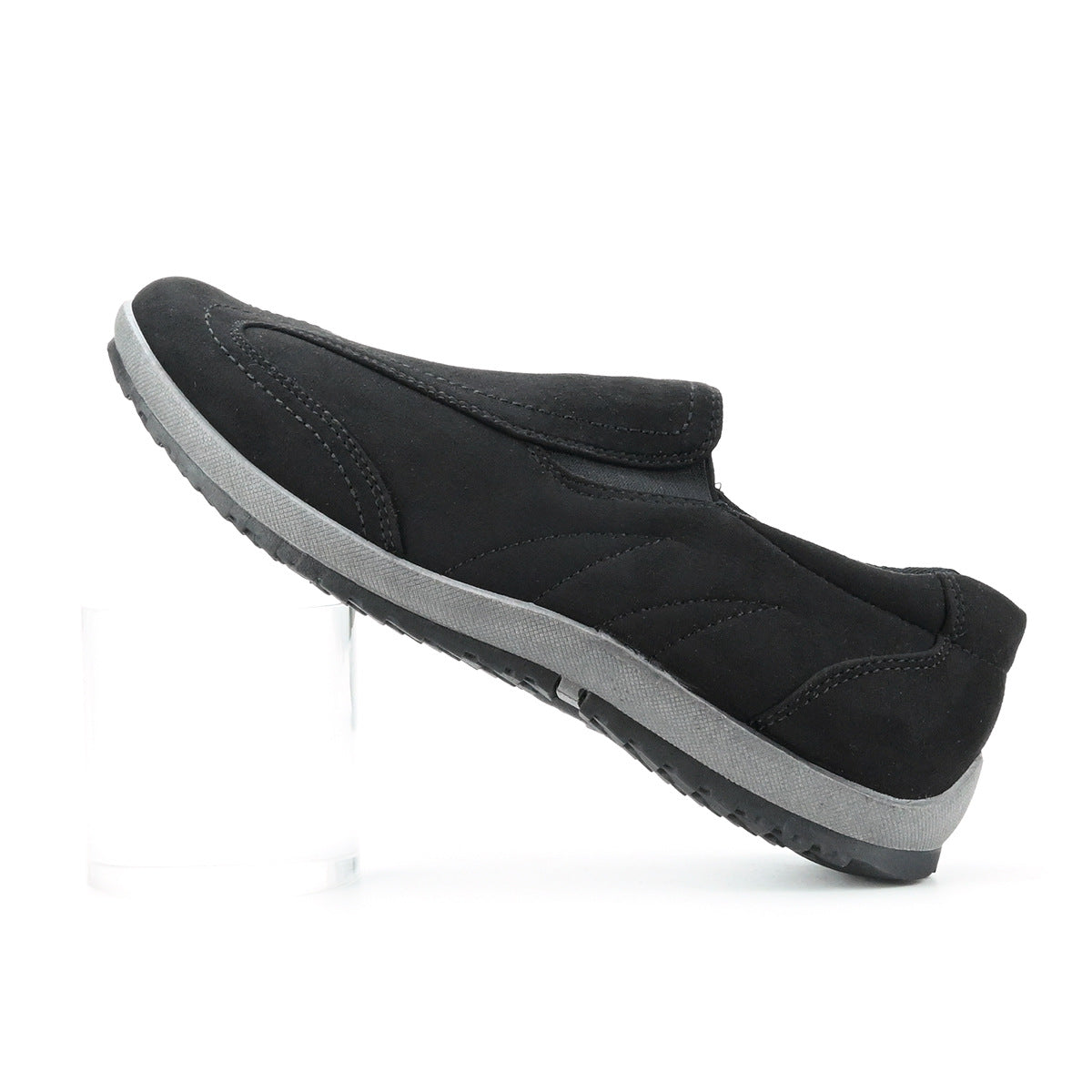 Wildking Men’s Slip-On Casual Soft Sole Leather Walking Shoes D205