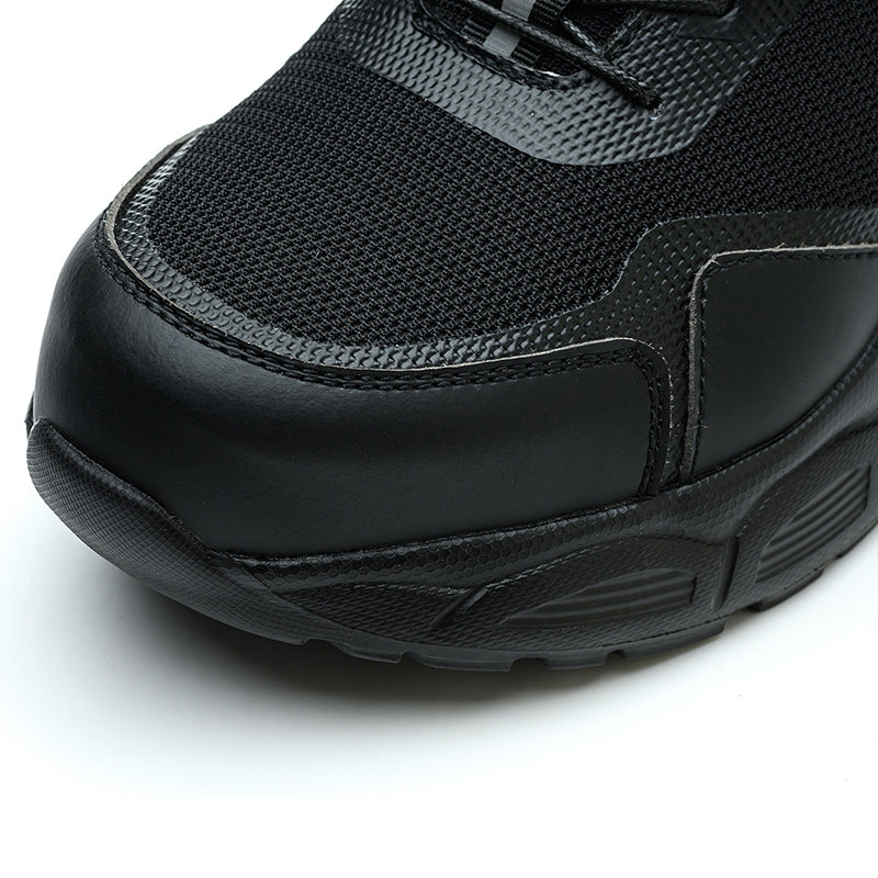 Wildking Men's Steel Toe Safety Shoes with Dial Closure – Puncture Proof Slip-On Work Shoes R056