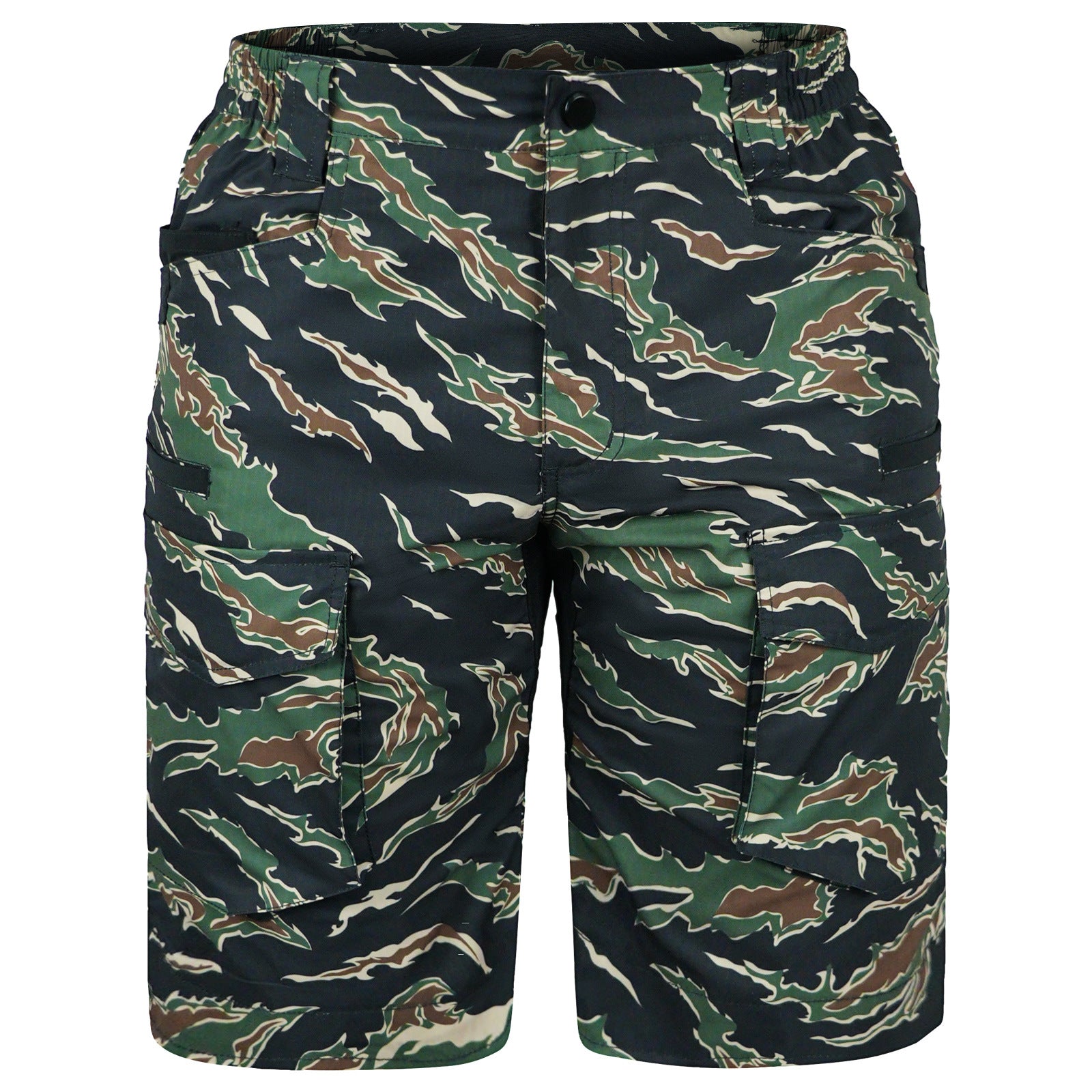 Wildking Men's Tactical Camo Quick-Dry Breathable Multi-Pocket Cargo Shorts