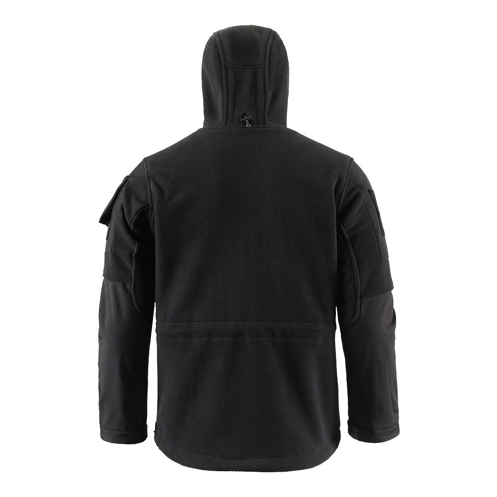 Wildking Men's Thermal Storage Warm Fleece Breathable Jacket