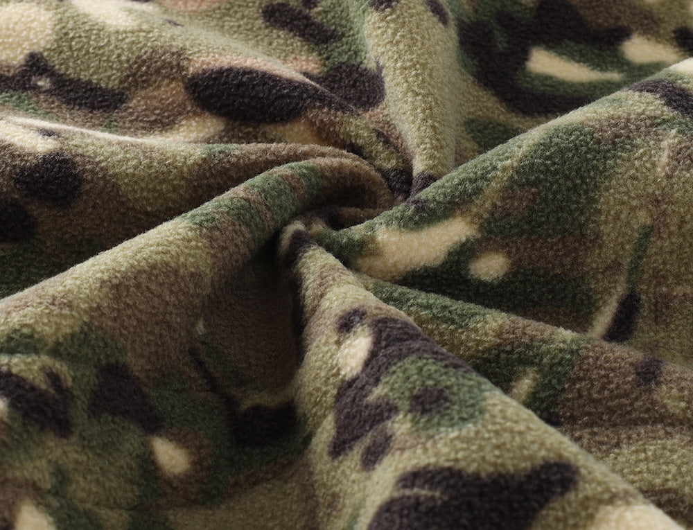 Wildking Men's Thermal Storage Warm Fleece Breathable Jacket-Camouflage