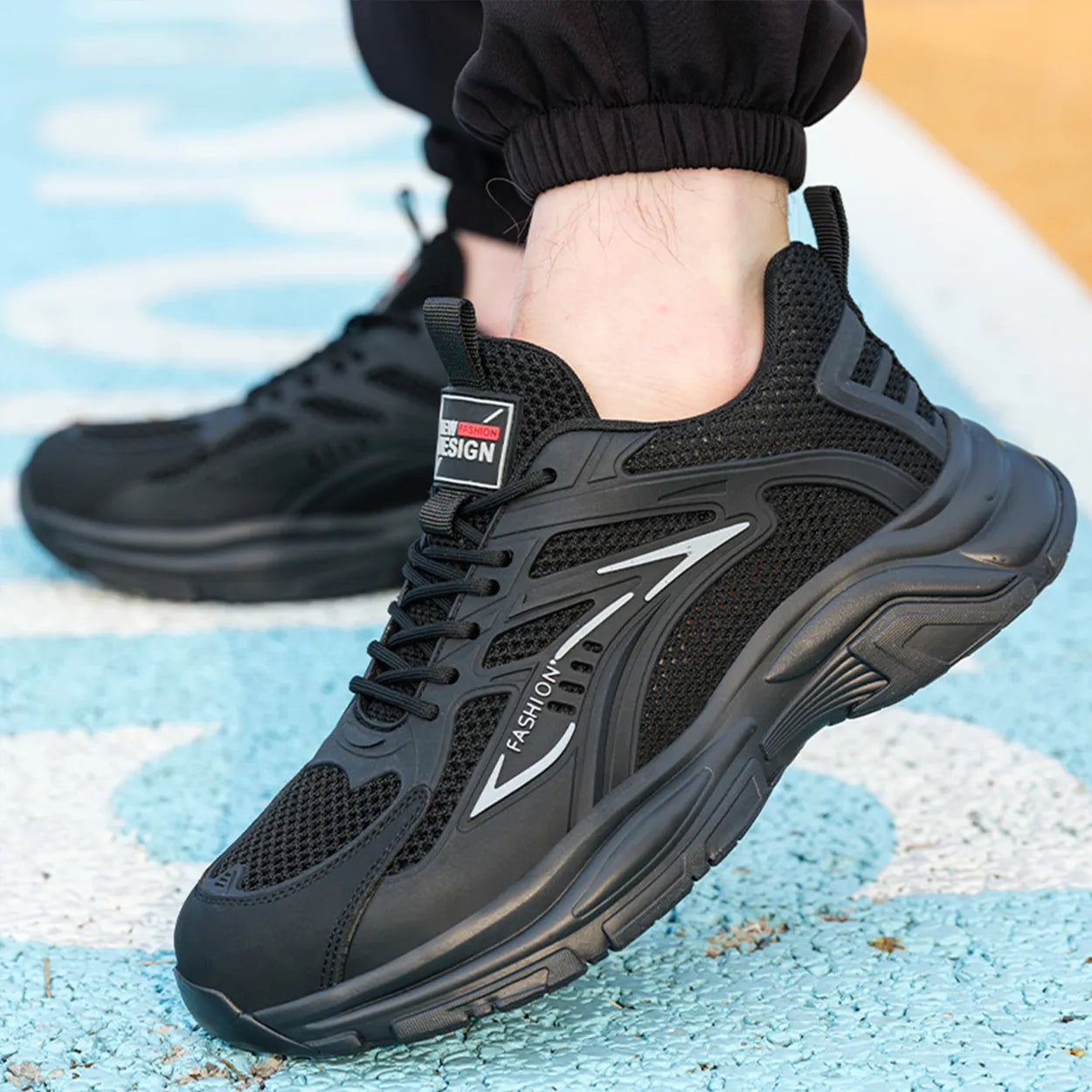 Wildking Mesh Work Shoes – Ultra-Breathable, Lightweight & Slip-Resistant R042