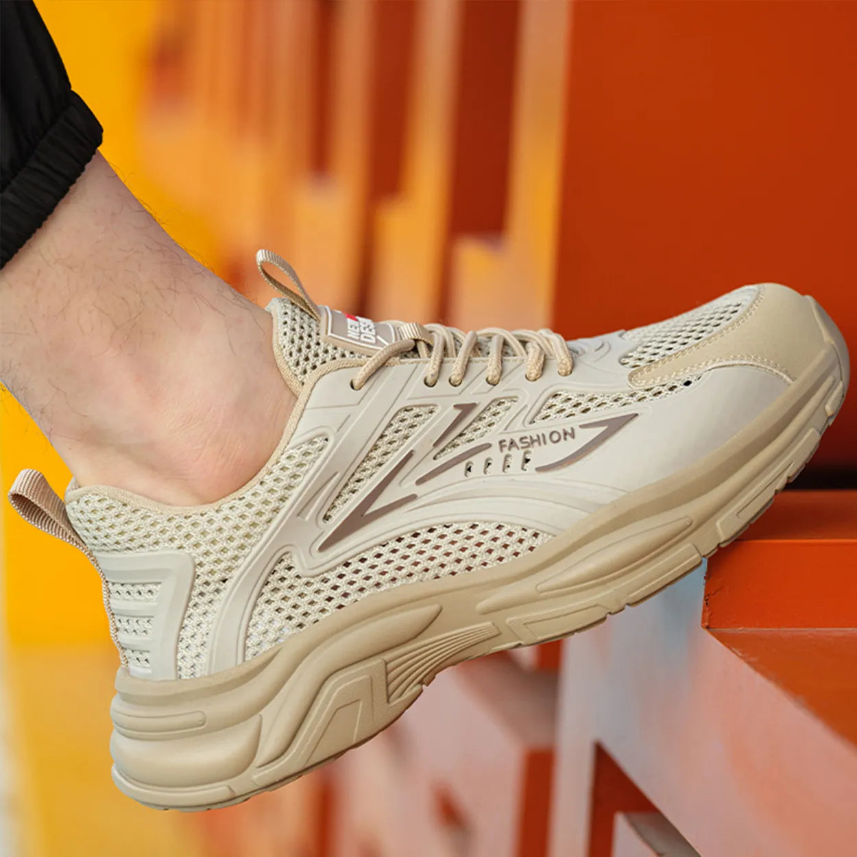 Wildking Mesh Work Shoes – Ultra-Breathable, Lightweight & Slip-Resistant R042