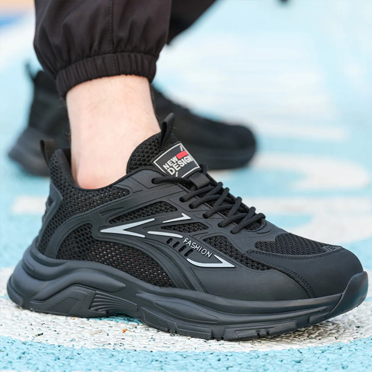 Wildking Mesh Work Shoes – Ultra-Breathable, Lightweight & Slip-Resistant R042