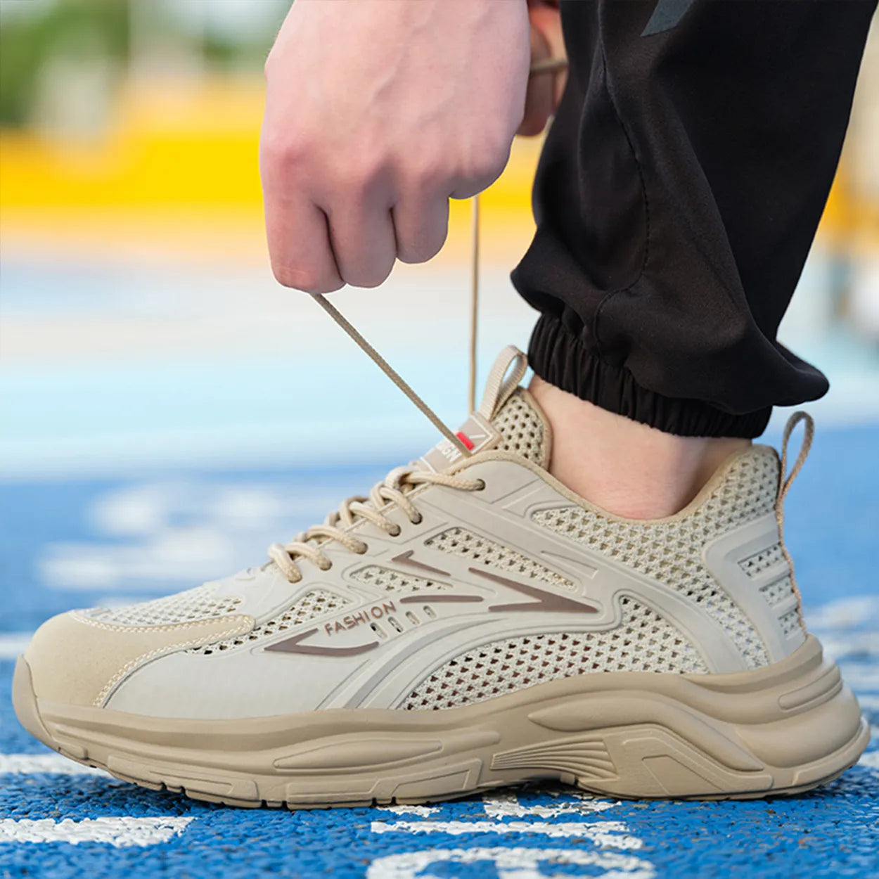 Wildking Mesh Work Shoes – Ultra-Breathable, Lightweight & Slip-Resistant R042