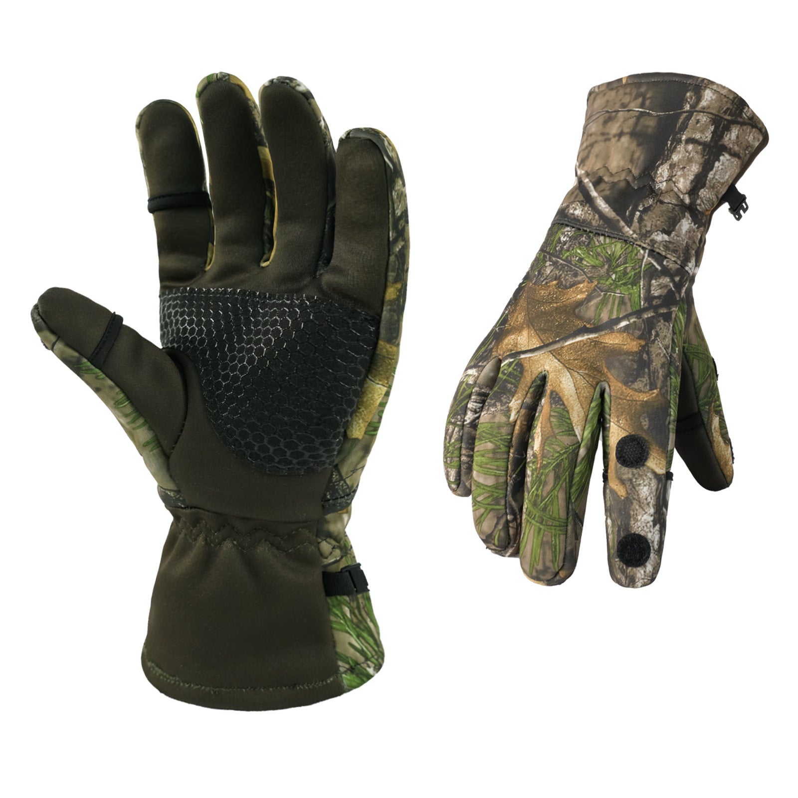 Wildking Outdoor Bionic Hunting Camouflage Warm Gloves