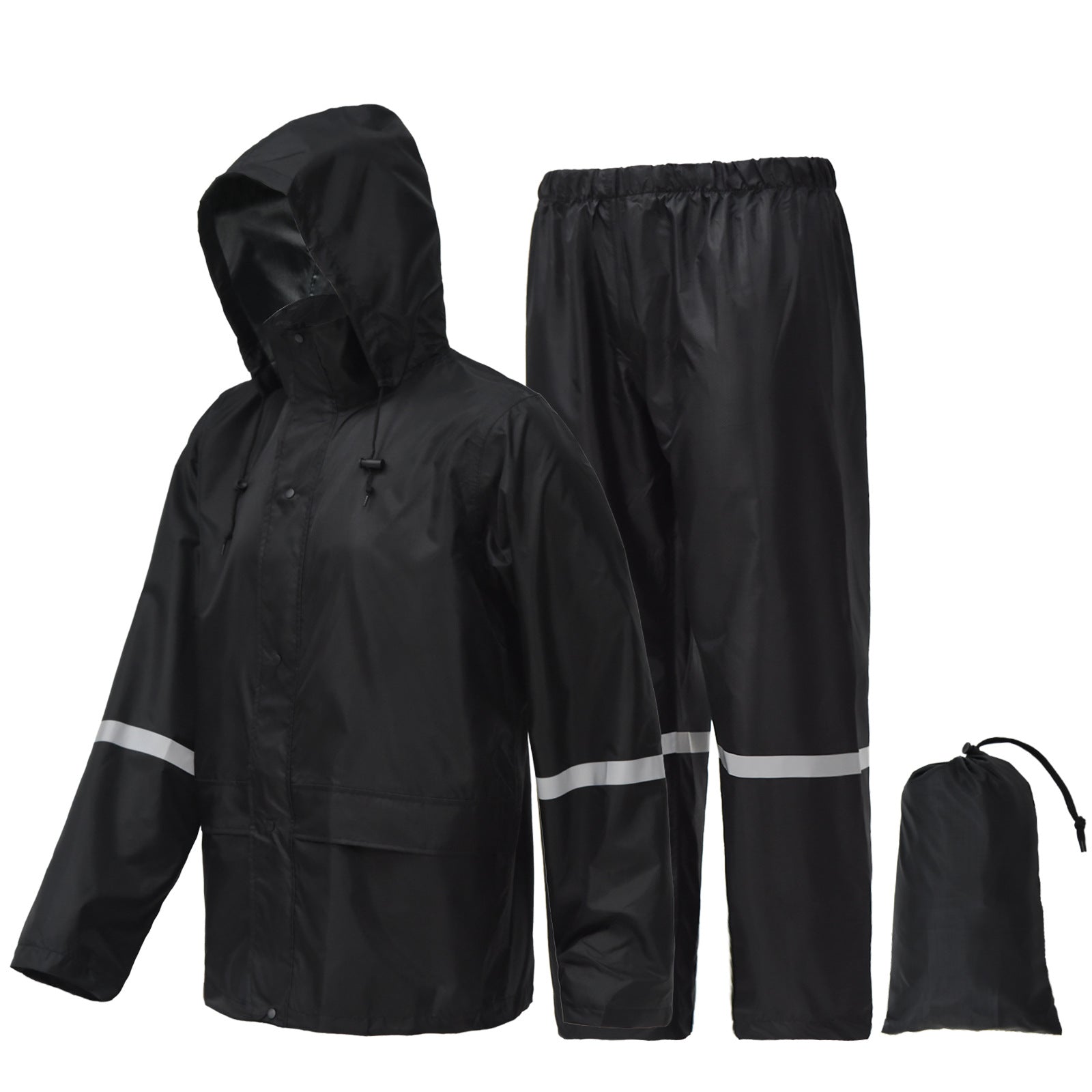 Wildking Waterproof and Windproof Hunting and Riding Lightweight Raincoat Set - Split