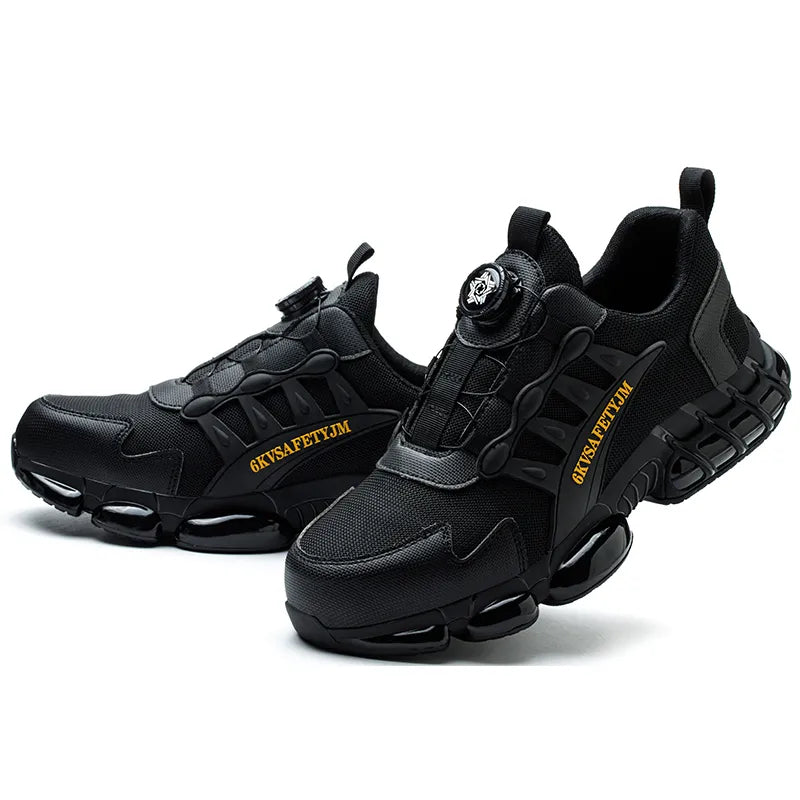 Wildking R045 Athletic Safety Shoes – Dial Fit System, Air Cushion Sole, Composite Toe