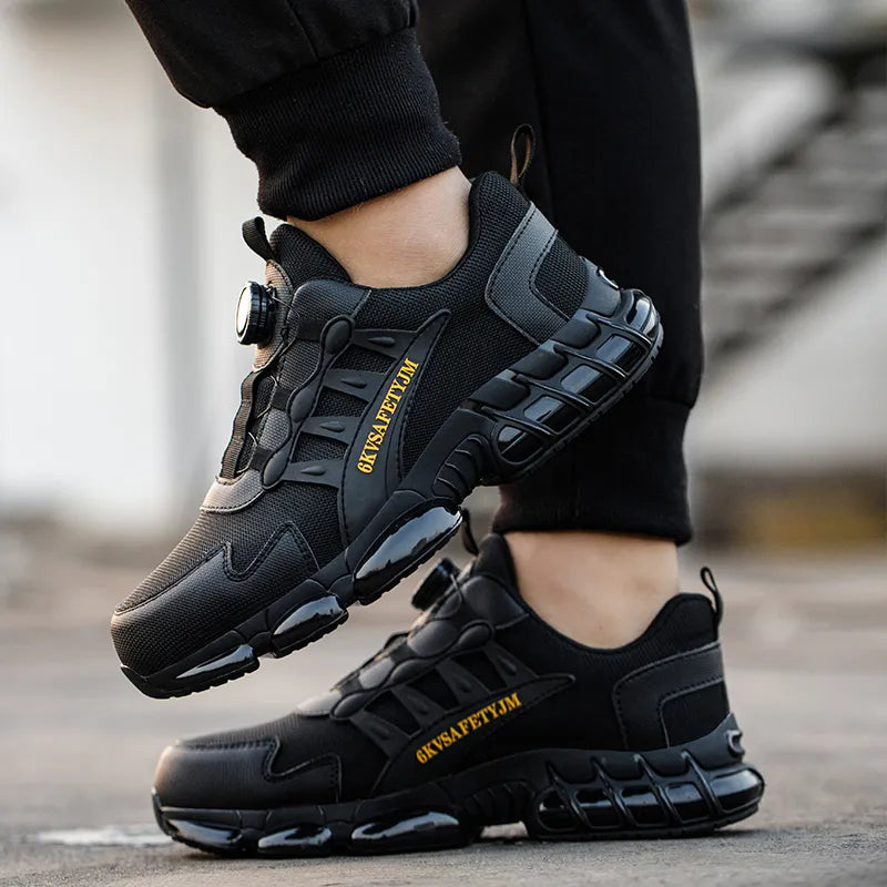 Wildking R045 Athletic Safety Shoes – Dial Fit System, Air Cushion Sole, Composite Toe