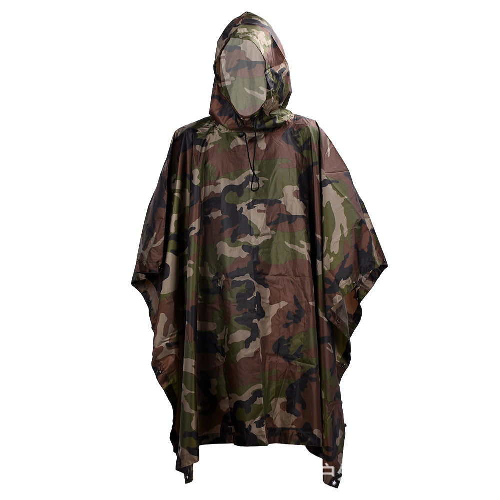 Wildking Tactical Raincoat Camping Camouflage Cape