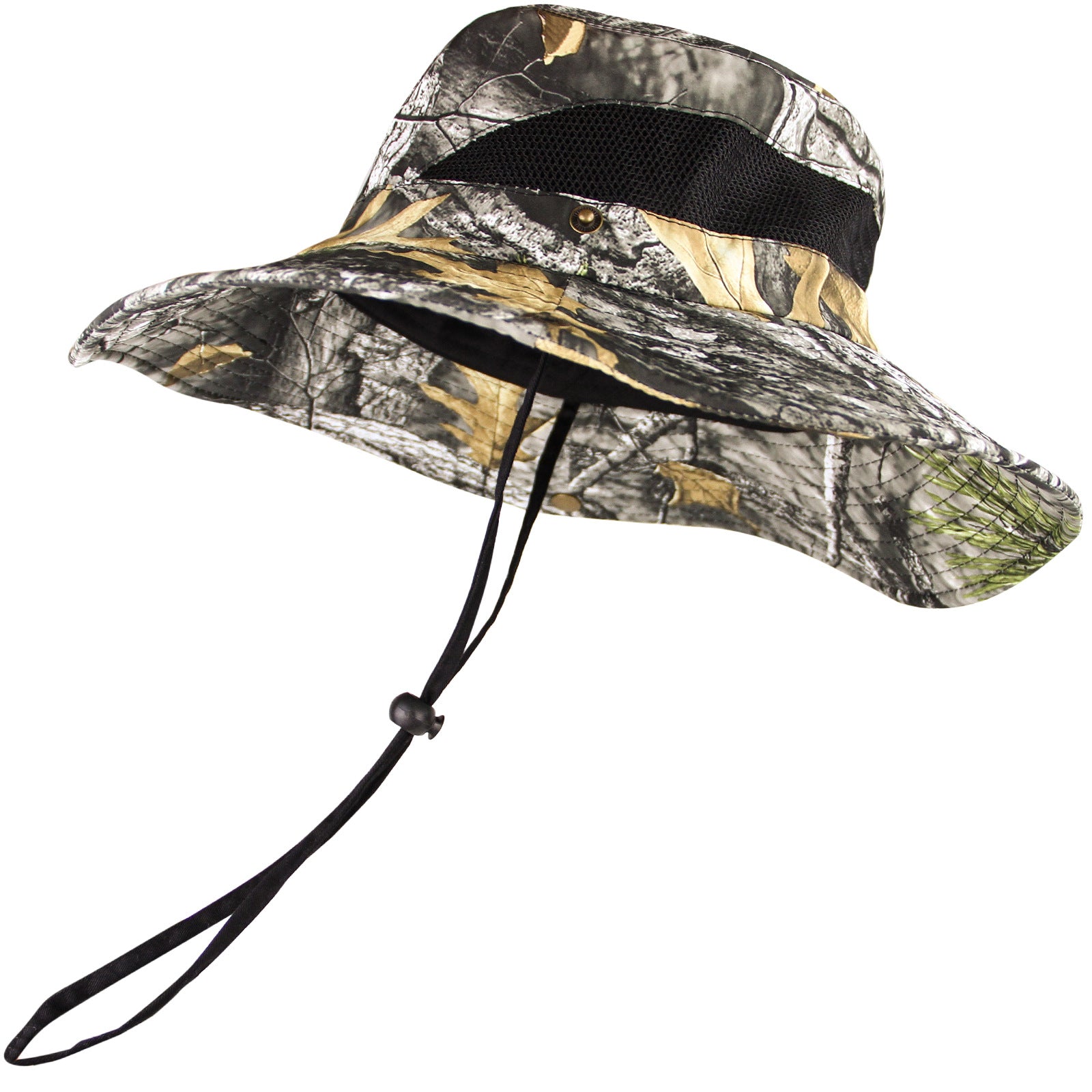 Wildking Widened Camouflage Tree Bucket Hat