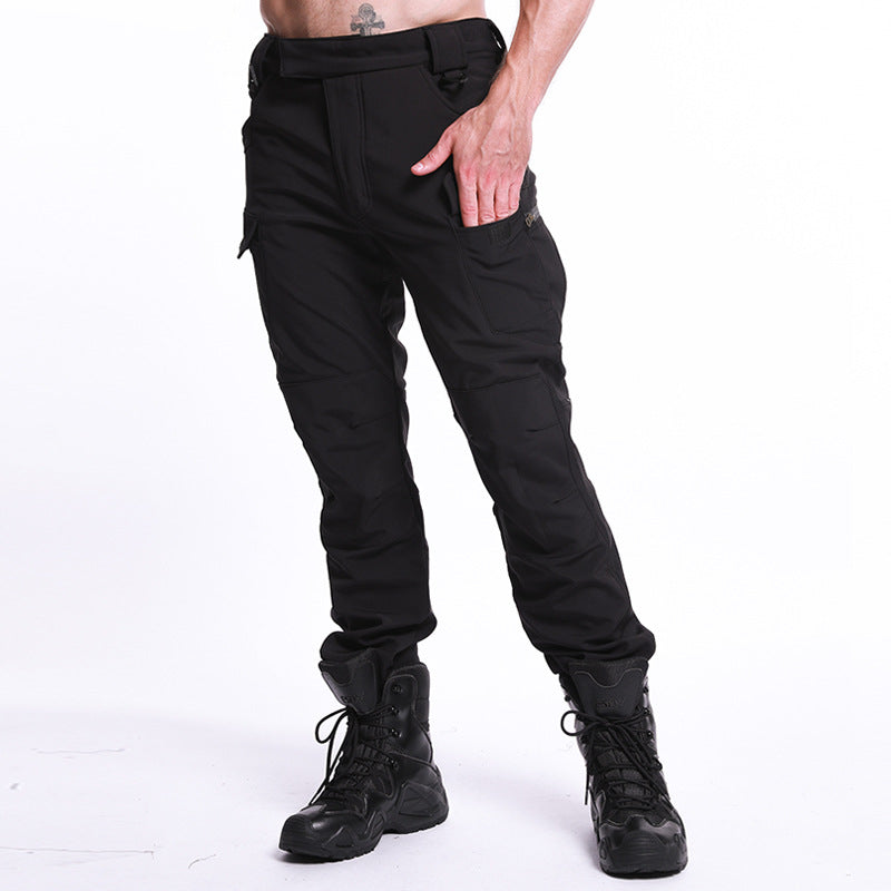 Wildking Men's Camouflage IX7 Four-Way Stretch Plus Fleece Ski Riding Pants B260