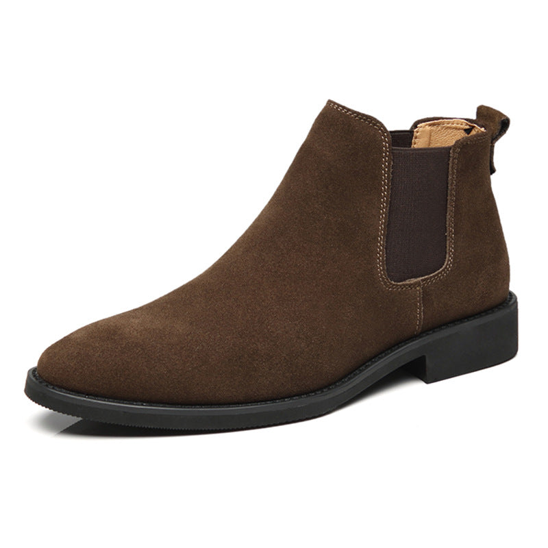 Wildking Men's Genuine Leather Autumn and Winter Chelsea Boots 2.0