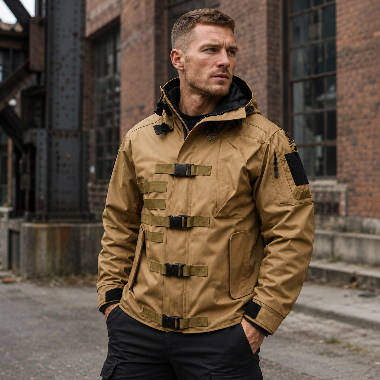 Wildking Men's Oversized Multipurpose Windproof and Waterproof Jacket 5.0