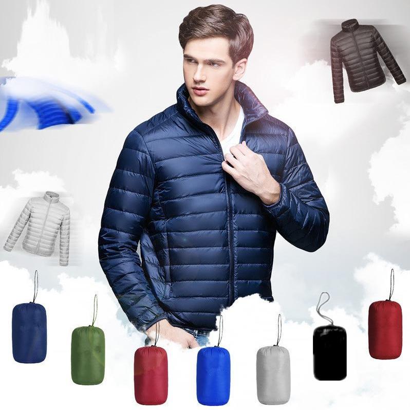 Wildking Men's Padded Quilted Warmer Lightweight Winter Puffer Jacket