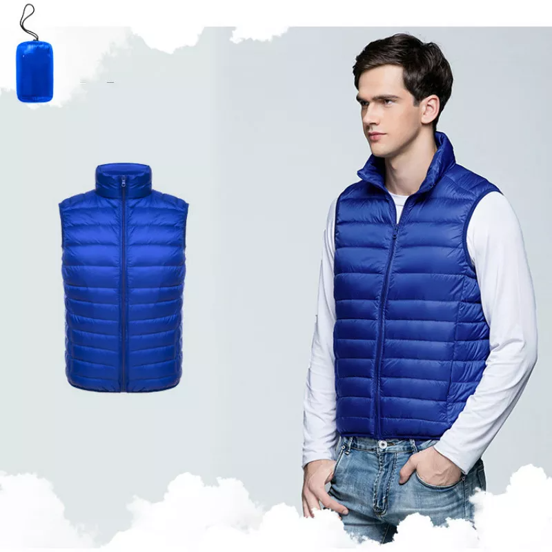 Wildking Men's Puffer Packable Lightweight Down Vest