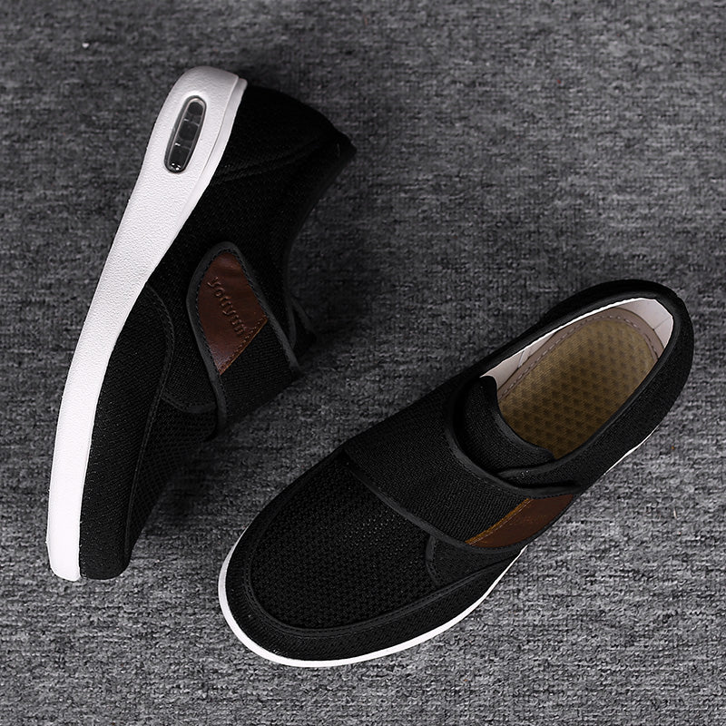 Wildking Men’s XZ013 Air-Cushioned Adjustable Comfort Shoes