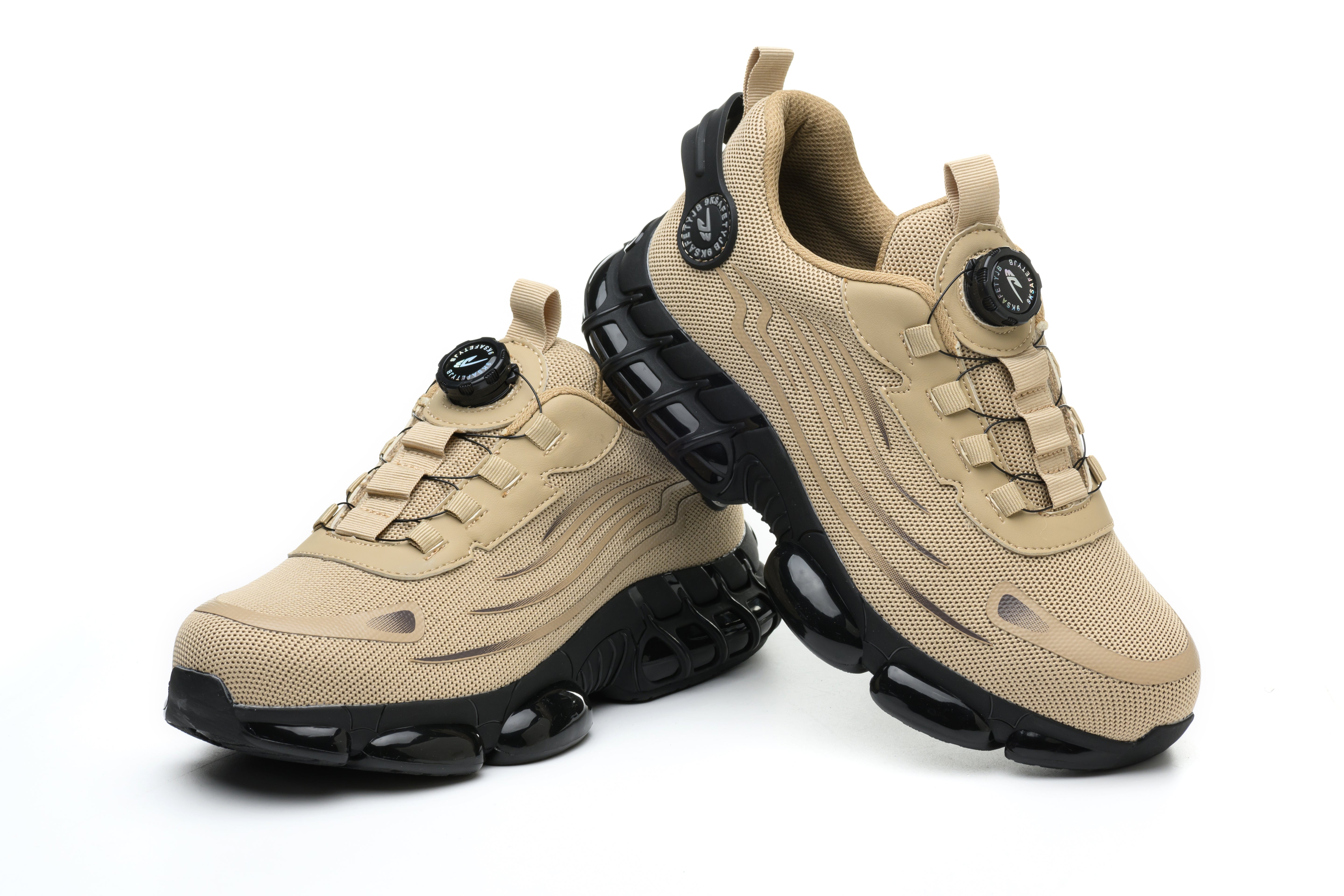 Wildking Rotating Button Safety Shoes Anti-smash Anti-puncture Work Shoes R001