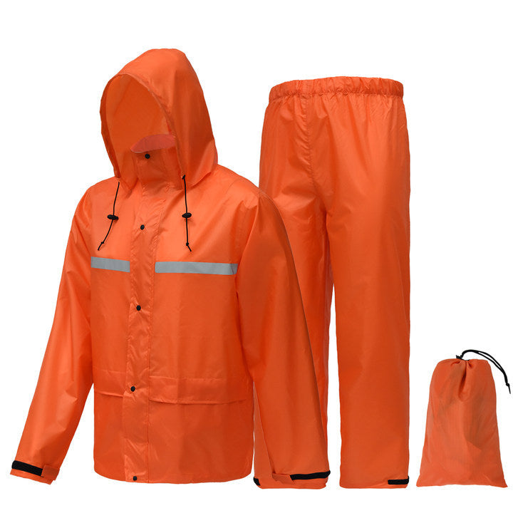 Wildking Waterproof and Windproof Hunting and Riding Lightweight Raincoat Set - Split