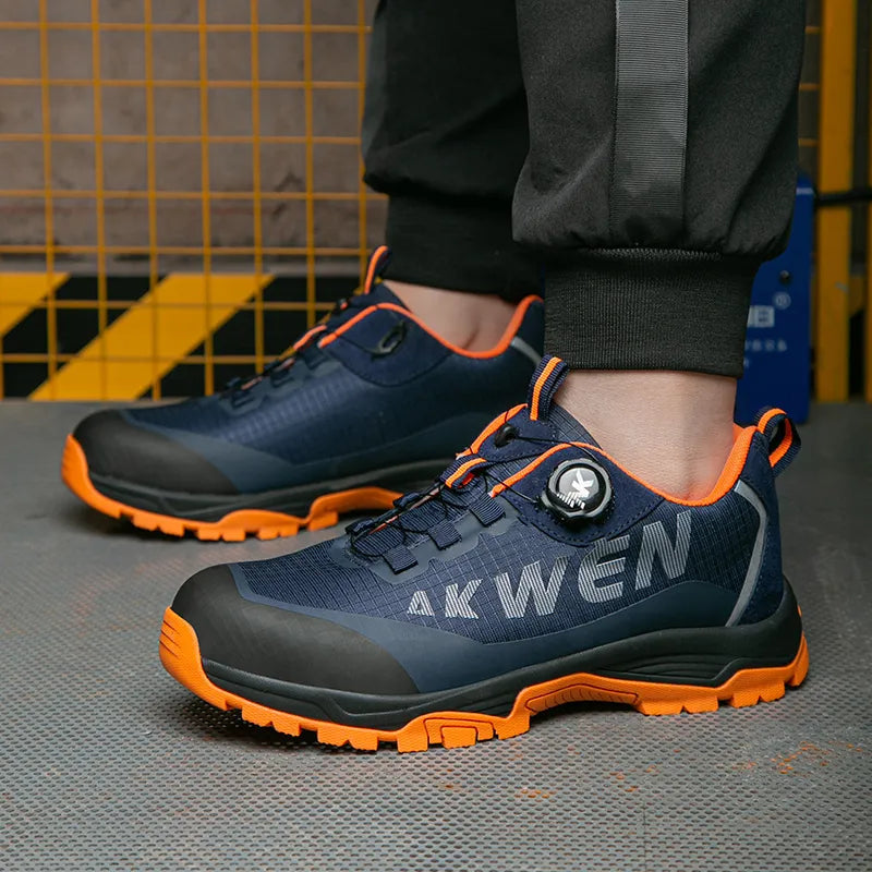 Wildking R044 Auto-Lacing Safety Shoes: The Future of Work Footwear