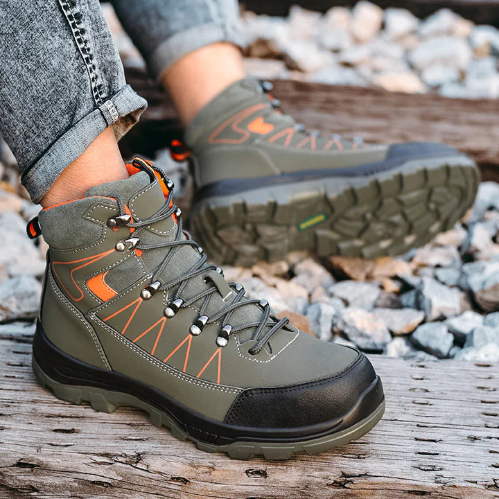 Discover Unmatched Protection with Men's Steel Toe Slip-Resistant Puncture Proof Construction Work Boots 2.0