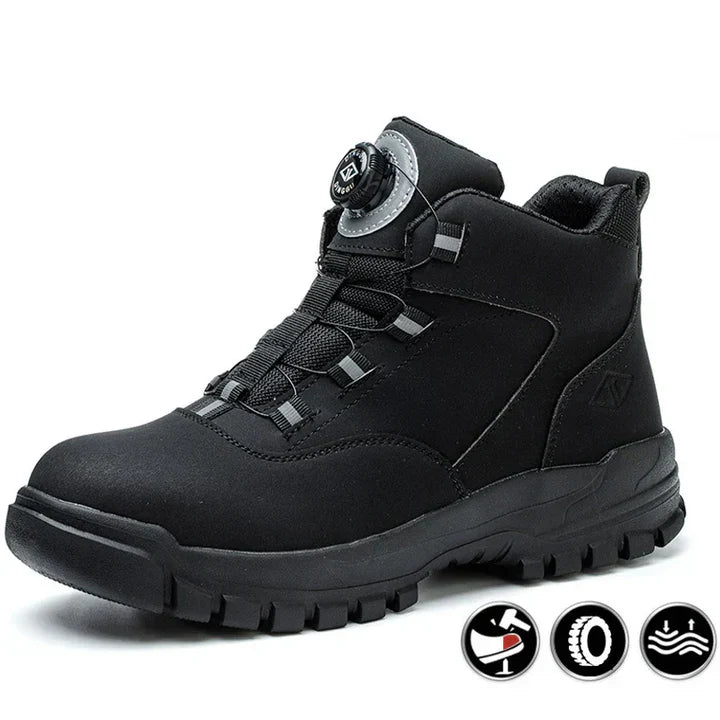 Why Wildking R015 Rotating Button Work Boots Are Redefining Safety Footwear in 2025