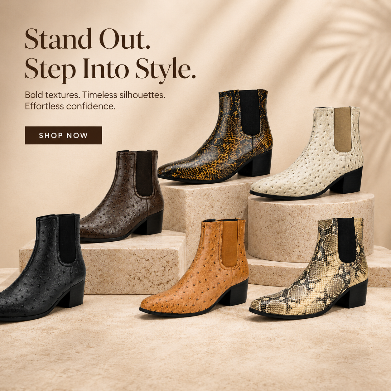 The Latest Men’s Ankle Boots for 2026: Western, Ostrich, Leopard, Hiking & Dress Boots