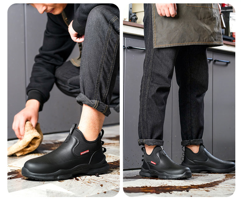 Best Non-Slip Chef Shoes for Kitchen Work – Wildking R053 Lightweight Work Shoes Review