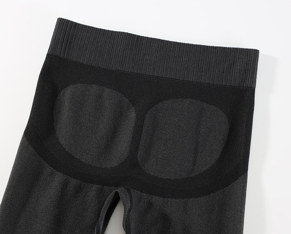 Wildking Men's Knitted Tight Absorbent Sweat-Wicking Underwear Set