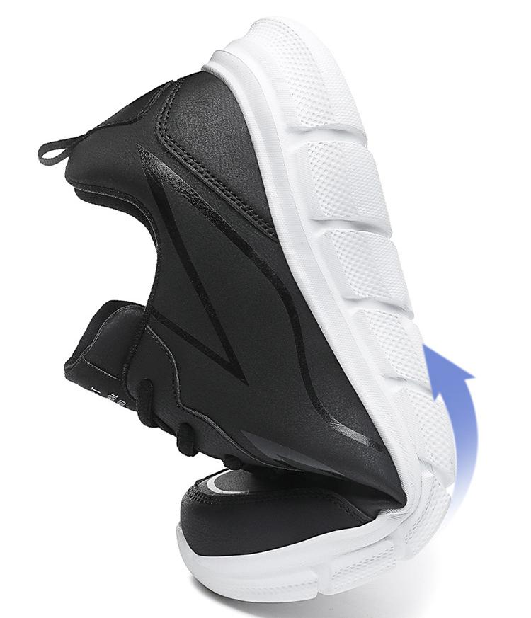 WildKing Men's Leather Non-Slip Training Jogging Sneakers D3010