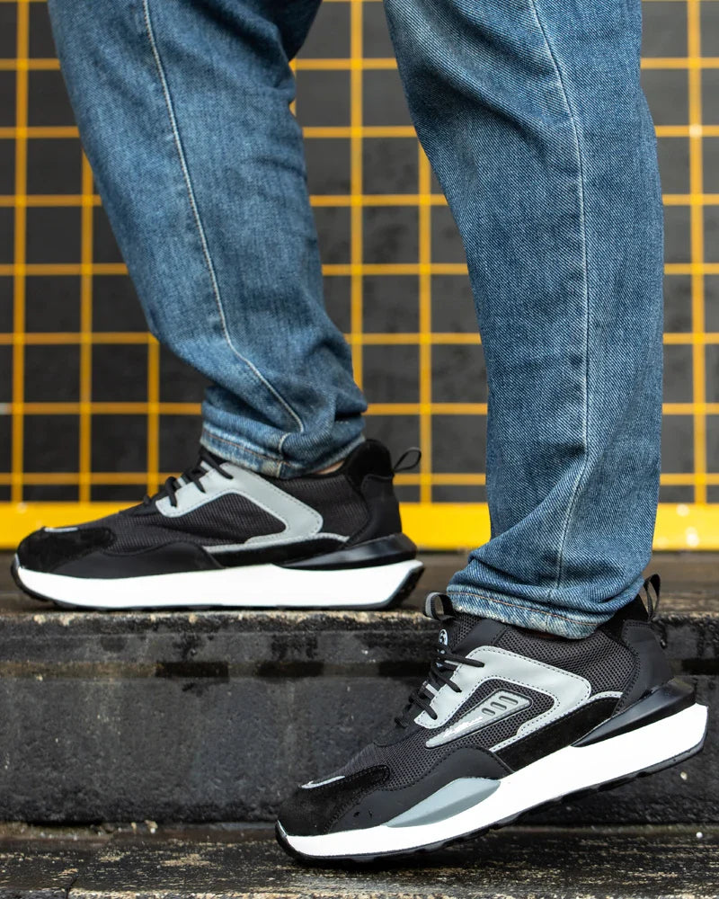 Wildking Indestructible Safety Shoes Work Sneakers Light Security Boots Steel Toe R009