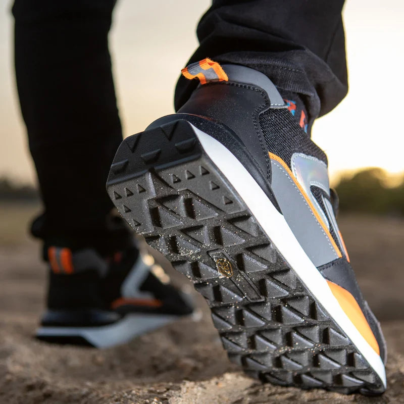 Wildking Indestructible Safety Shoes Work Sneakers Light Security Boots Steel Toe R009