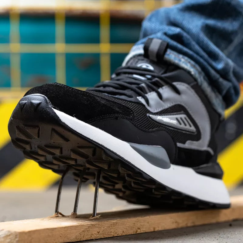 Wildking Indestructible Safety Shoes Work Sneakers Light Security Boots Steel Toe R009