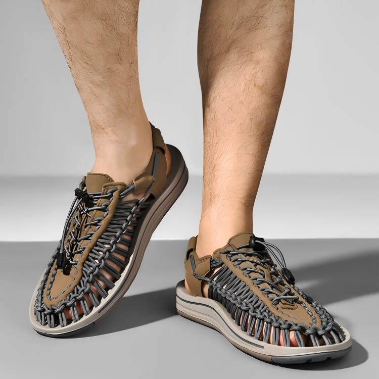 Handwoven Toe-to-Toe Beach Sandals 1.5