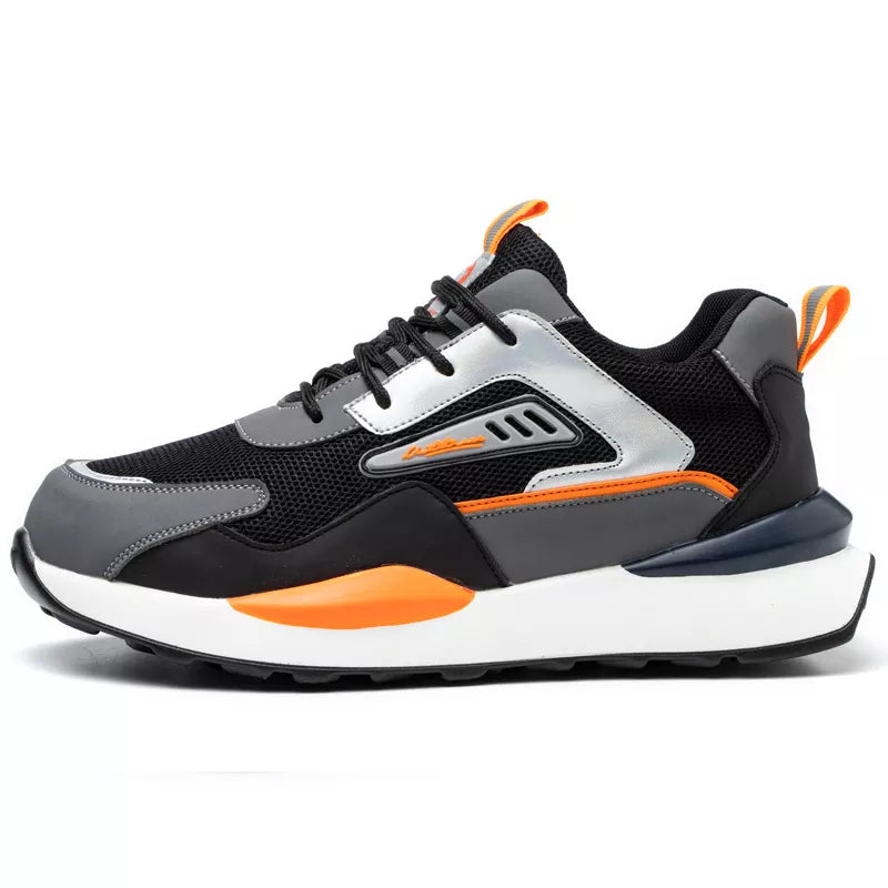 Wildking Indestructible Safety Shoes Work Sneakers Light Security Boots Steel Toe R009