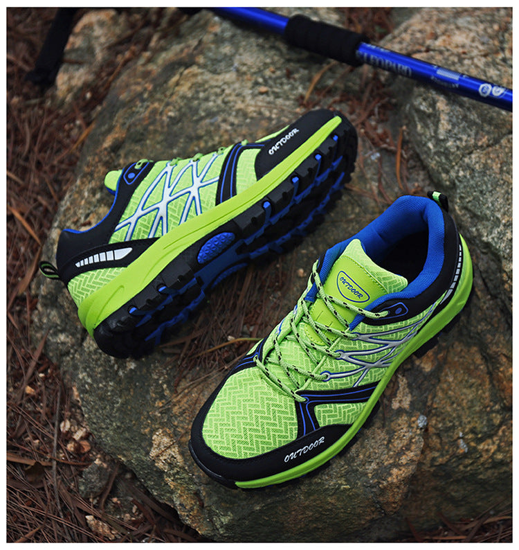 Wildking Men's Low Top Waterproof Hiking Shoes