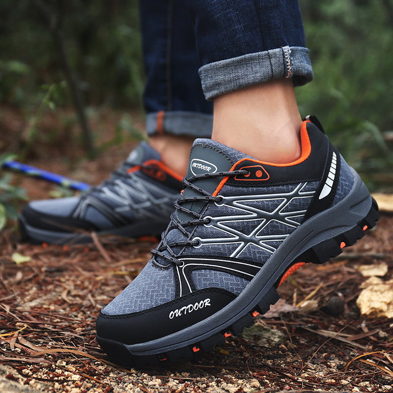 Wildking Men's Low Top Waterproof Hiking Shoes