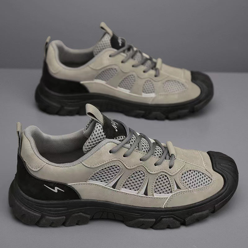 Men's Breathable Mesh Anti-Slip Casual Lace-Up Fashion Shoe