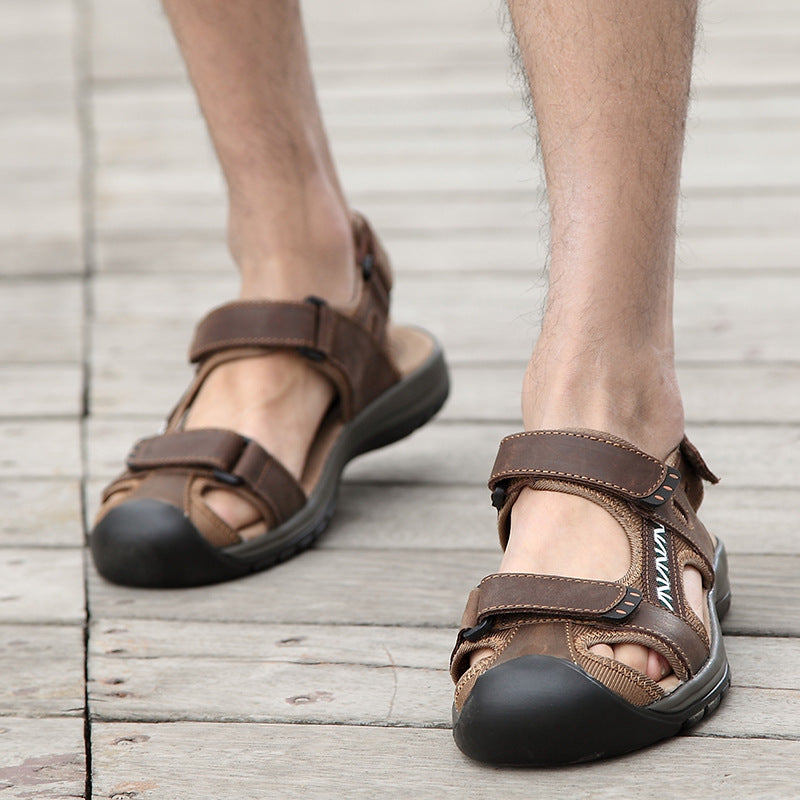 Men's Drainage Toe Non-Slip Sandals 6.0