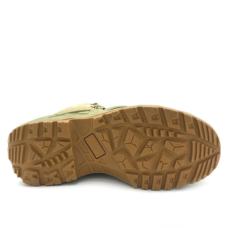 Men's Waterproof Mid Top Automatic Knob Buckle All-Terrain Tactical Boots C2007