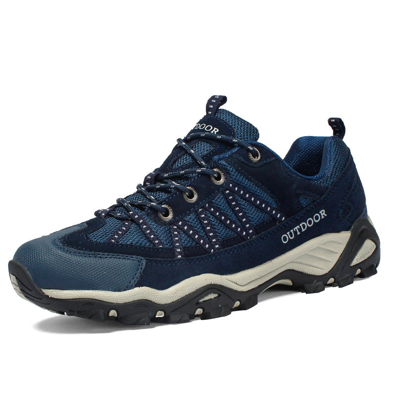 Men's Waterproof Low-Top Lightweight Breathable Hiking Shoes 6.0