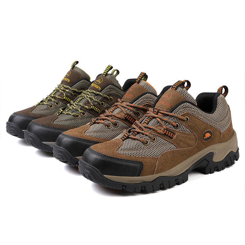 Men's All-Terrain Waterproof Hiking Shoes Lightweight Breathable