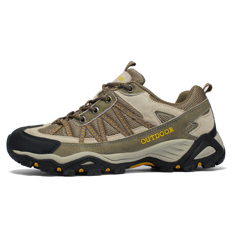 Men's Waterproof Low-Top Lightweight Breathable Hiking Shoes 6.0